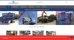 Desktop Screenshot of dmtextilemachinery.com